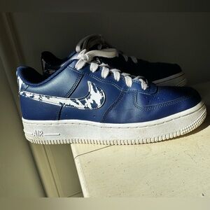 Nike Air Force 1: Blue Void, 5.5Y